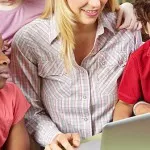 Header Bildungs-Laptop Kinder