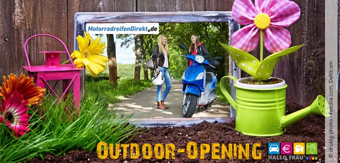 MotorradreifenDirekt.de Outdoor-Opening