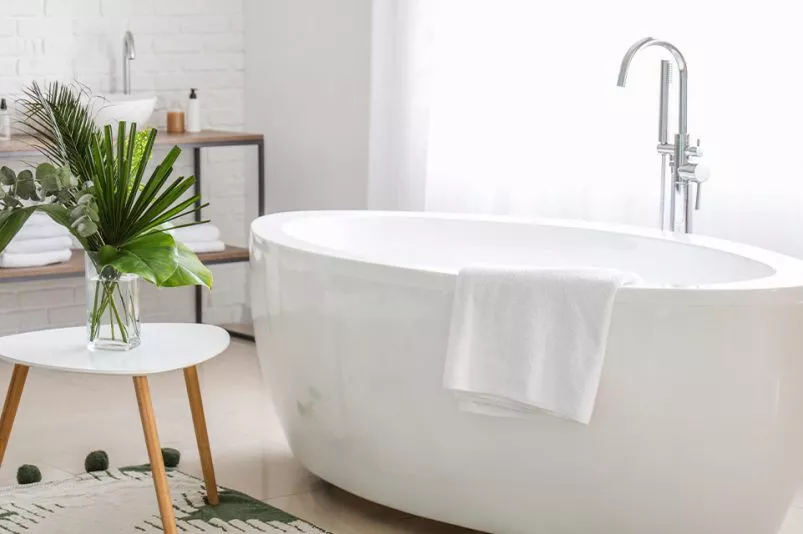 Verbindung der Gegensätze: Badezimmer schön und funktional gestalten